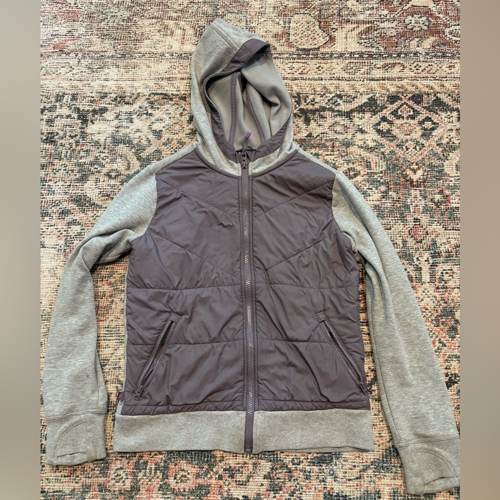 Athleta girl quilted sweatshirt, girls Large